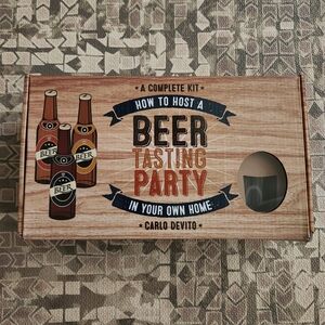 NIB-How To Host a Beer Tasting Party In Your Own Home: A Complete Kit